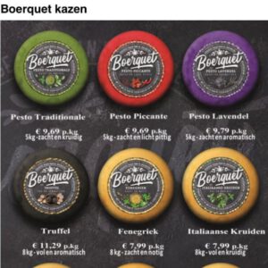 Horeca kaas krat vacuüm 13 kg
